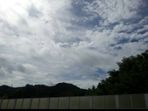 今日の八王子の空　朝　2014.7.10