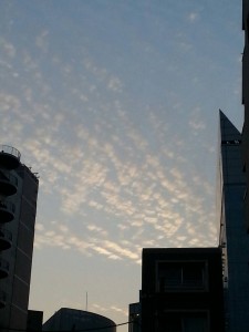 今日の空　八王子　2014.7.29