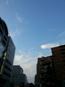 今日の空　八王子　2014.7.29