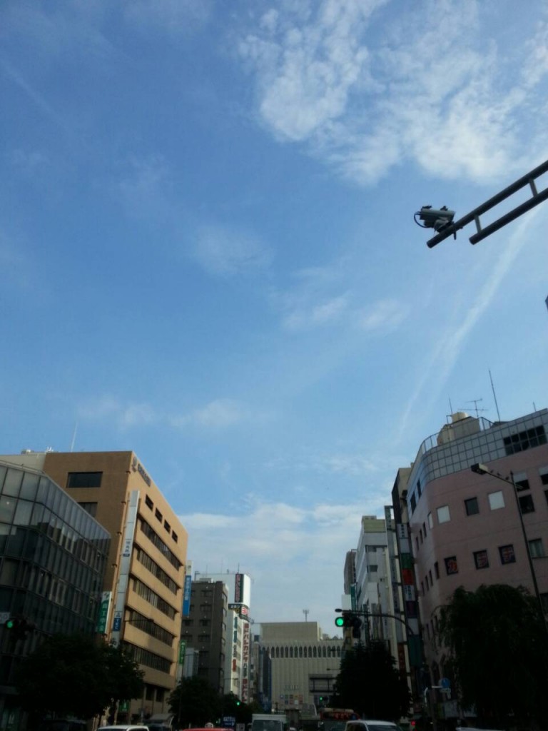 本日の八王子の空　～2014.8.8～