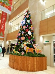 セレオ八王子北館　クリスマスツリー2014