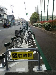 京王八王子駅北自転車駐輪帯