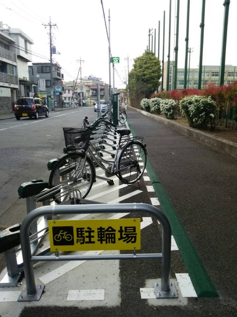 京王八王子駅北駐輪帯