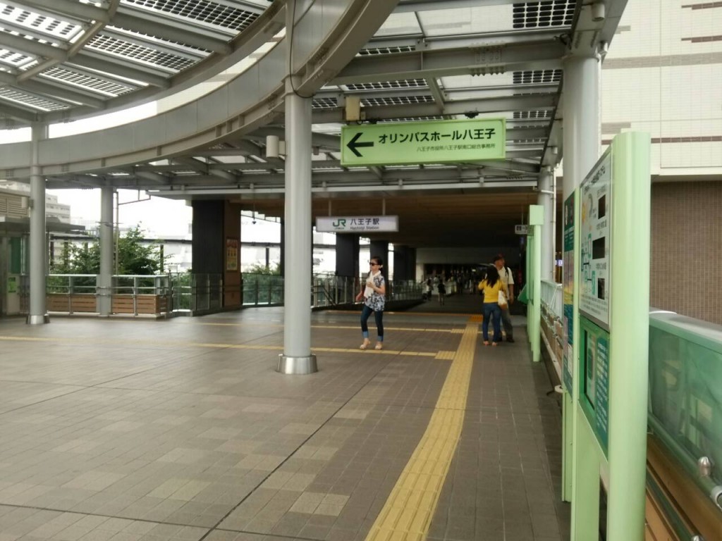 八王子駅南口デッキ