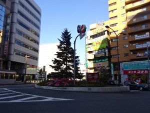 京王八王子駅前　クリスマスツリー