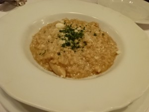 カンティーナ　プルチーニ茸とパルミジャーノのリゾット