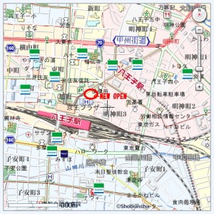 八王子駅周辺のファミリーマートMAP